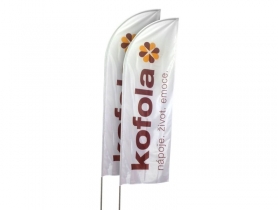 Reklāmas karogs Rider Kofola sro