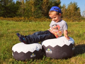 Reklāmas pufa bērniem Kiddy